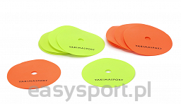 Znaczniki pola płaskie (maty znakujące) - zestaw 12szt.